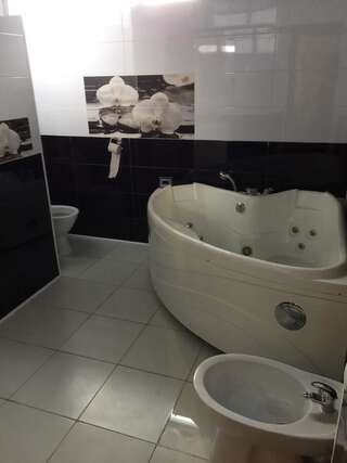 Гостевой дом Готель Сауна Водопад Хмельницкий Люкс с гидромассажной ванной-3